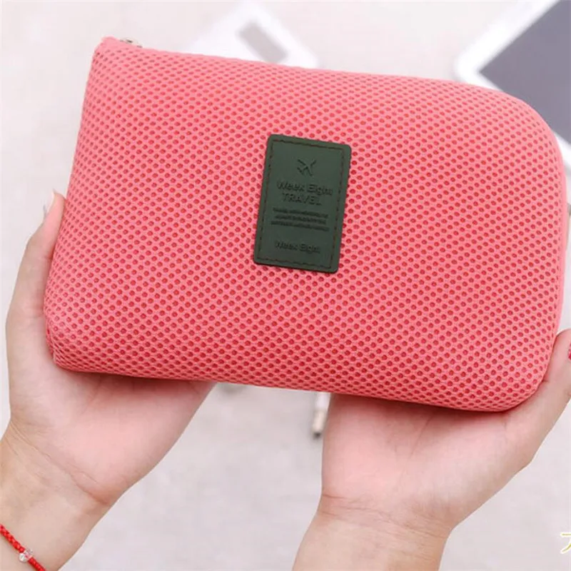 Travel Accessory Cable Bag Portable Digital USB Electronic Organizer Gadget Case Travel Cellphone Charge Mobile Charger Holder 4