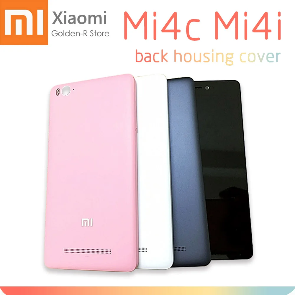 Батарея задняя крышка для спортивной камеры Xiao mi 4I 4C сзади Корпус Дверь чехол со
