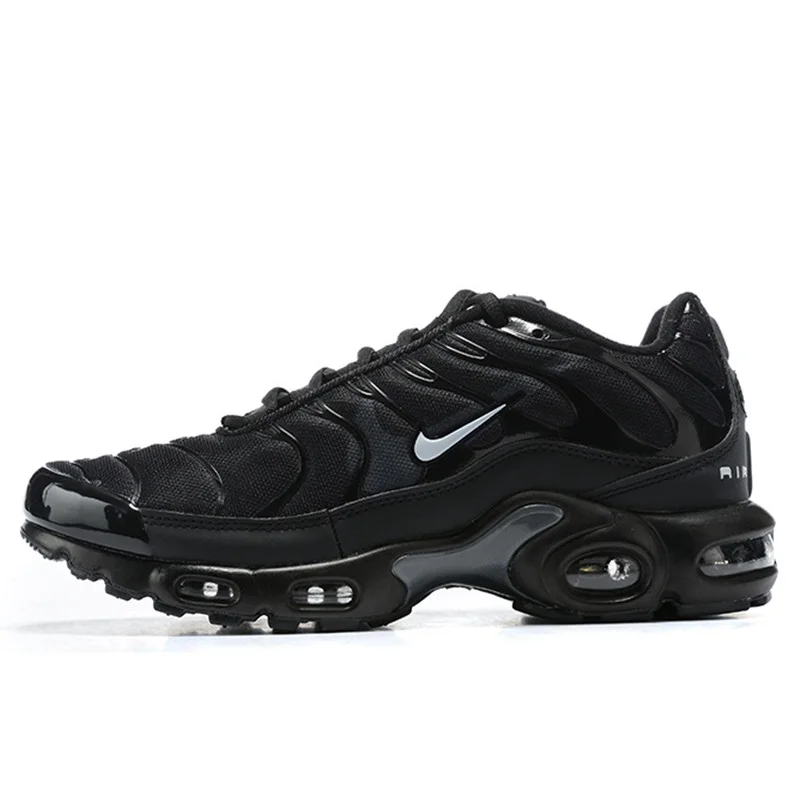 Original nuevo 2020 clásico Plus TN SE negro blanco azul hombres Retro cojín de aire zapatos para correr tamaño 40-46