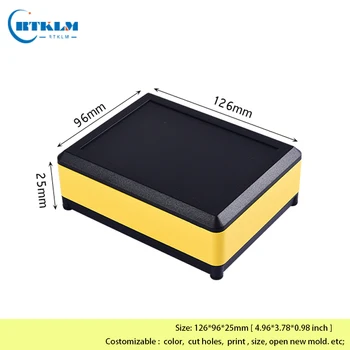 

Aluminium Junction box diy project electronic box Power supply distribution box pcd diy design aluminium metal case 126*96*25mm