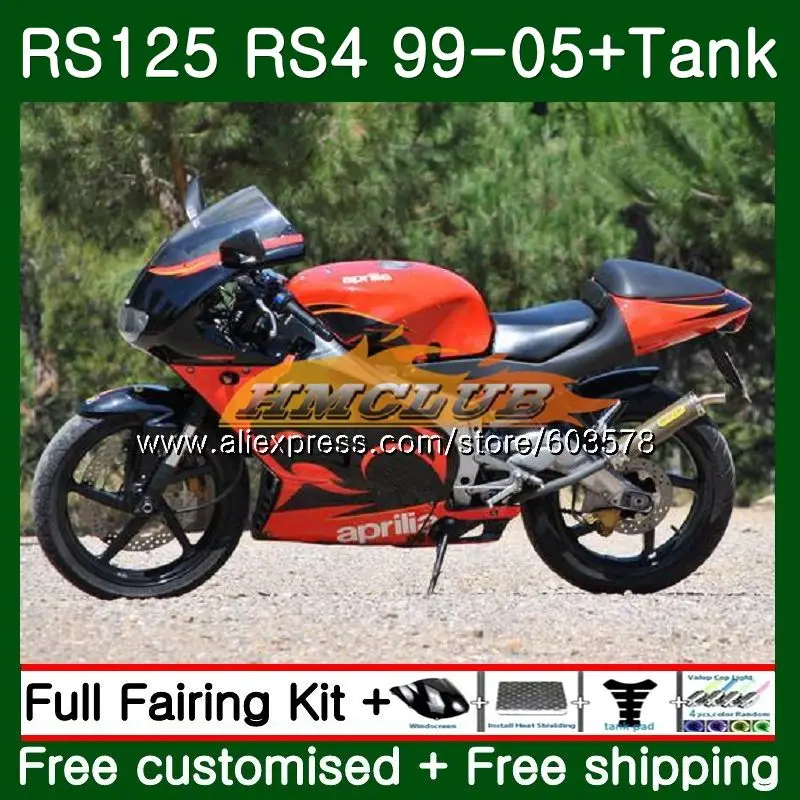 RS125R для Aprilia RS 125 RS125 99 01 02 03 04 05 44CL. 49 RS4 RS-125 RSV125 R 1999 2000 2001 2002 2003 2005 Цвет обтекатель
