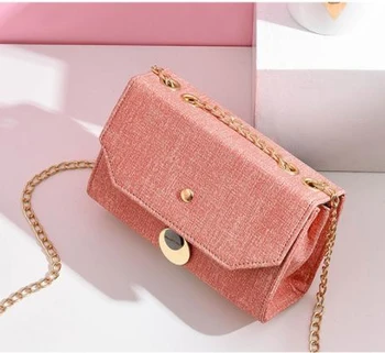 

Fashion Women Square Messenger Bag Leather Checkered Shoulder Crossbody Bag