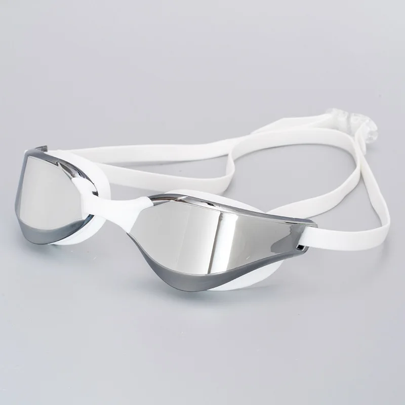 Professional Waterproof Plating Clear Double Anti-fog Swim Glasses Anti-UV Adjustable Swimming Goggles Men Wome Swim Eyewear