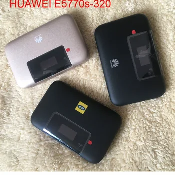 

New 4G Mobile WiFi Pro Huawei E5770 E5770S-320 150Mbps Mifi Router with RJ45 port+5200mAh Power Bank Mobile Hotspot