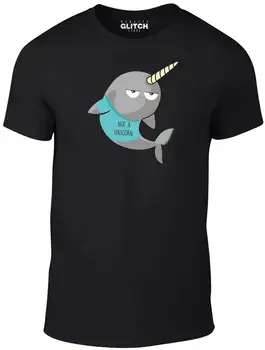 

Not a Unicorn T-Shirt - Funny t shirt retro narwhal whale horse fashion joke