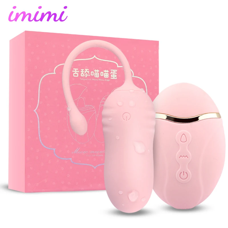 2 in 1 USB Charging Tongue Vibrator Nipple Massager Clit Sucking Vibrating Clitoris Stimulator Jump Egg Sex Toy For - Цена: 