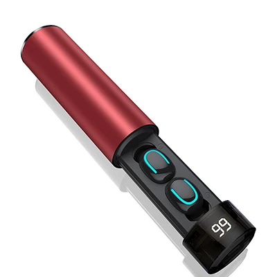 Q67 TWS беспроводные наушники 3D стерео беспроводные Bluetooth наушники 5,0 спортивные водонепроницаемые наушники Авто сопряжение гарнитура с микрофоном - Цвет: Red