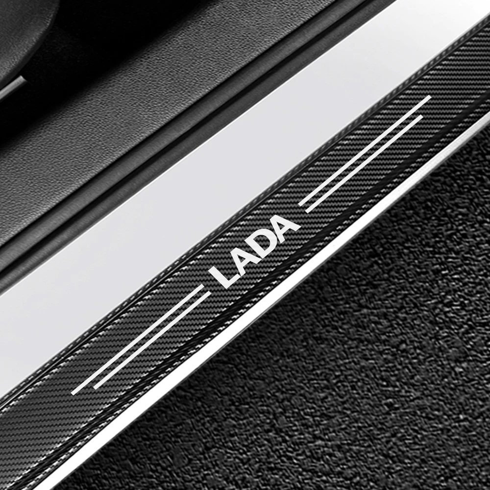Автомобильные аксессуары для Lada наклейка на порог двери и защитная Vesta Xray Largus Granta