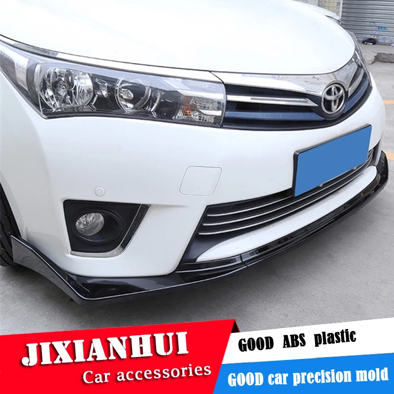 Для Toyota Corolla Body kit спойлер- для Corolla ABS задний спойлер передний бампер диффузор защитные бамперы