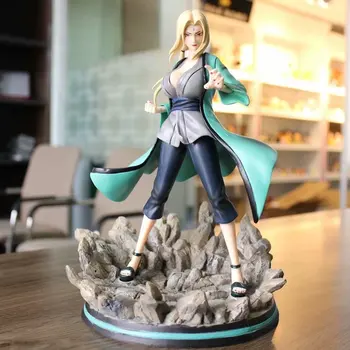 

Anime NARUTO Tsunade Haruno Sakura's Teacher Fifth Hokage GK PVC Action Sexy Figure Collectible Model Toy Box q6