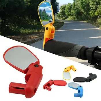 

Bicycle Rearview Handlebar Mirrors Cycling Rear View MTB Bike Mirrors Adjustable Handle Rearview Mirror Bicycle Accessories