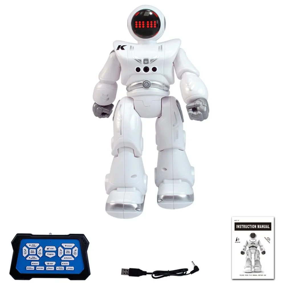 JJR/C R18 2.4G Gesture Sensor RC Robot Smart Programming Automatic Presentation Intelligent RC Robot RC Toys Music Songs Toys