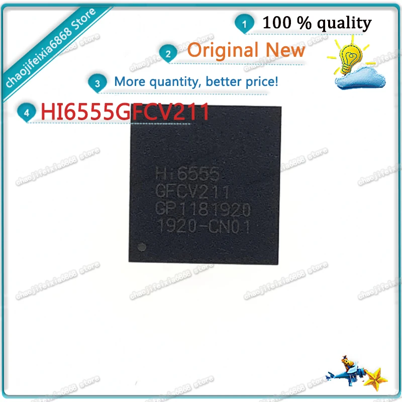 Блок питания BGA для Huawei Glory8 Play 5C 7X блок Новый оригинал 1 шт./лот! HI6555GFCV211 Hi6555 H16555GFCV211 |