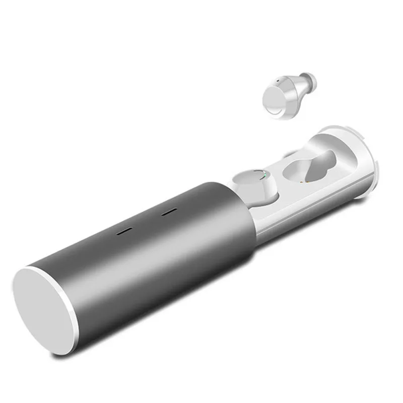 LEORY TWS-29, беспроводные Bluetooth 5,0 наушники, мини IPX5, водонепроницаемая Спортивная гарнитура, hi-fi стерео наушники с HD микрофоном - Цвет: Белый