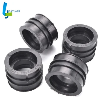 

4PCS Motorcycle Carburetor Intake Interface Carb Adapter For Kawasaki ZX600 NINJA 600 R GPX600R GPZ600R ZX500 GPX500R