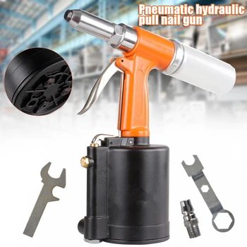 

Industrial Light Weight Hydraulics Type Riveter Pneumatic Nail Riveting Tool Orange Black TN99