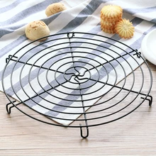 Круглый антипригарный пирог охлаждающая стойка для выпечки из нержавеющей стали охлаждающая сетка для бисквитного печенья поднос посуда инструменты металл