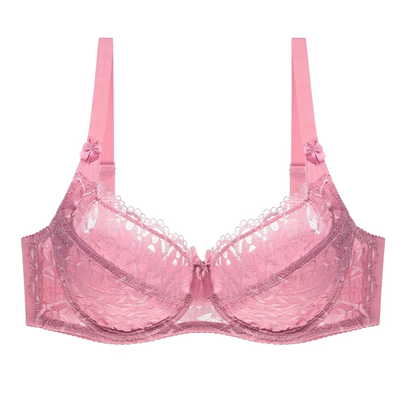 Beauwear сексуальный бюстгальтер без косточек размера плюс для женщин нижнее белье D DD E чашка Adusted ремень ультра тонкая чашка без подкладки пуш-ап Bh 34-44 - Цвет: Camel
