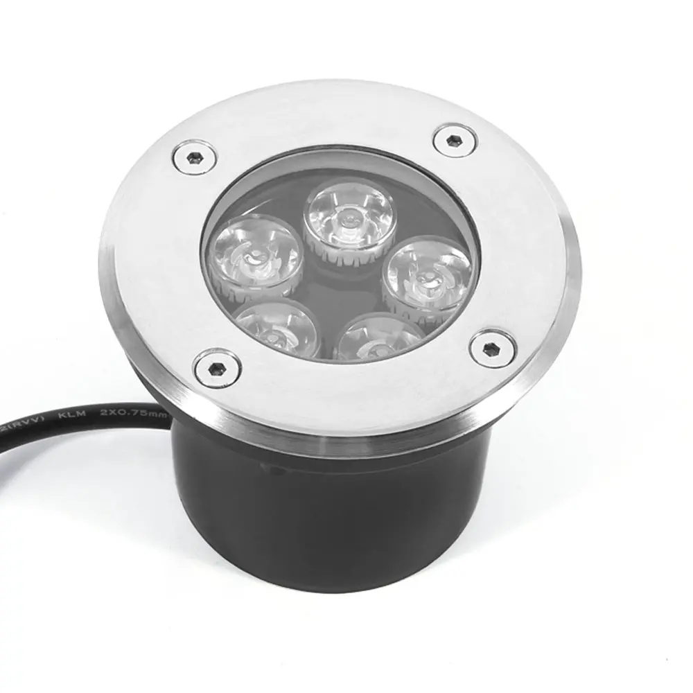 Водонепроницаемый 5 Вт светодиодный подземный светильник садовый напольный