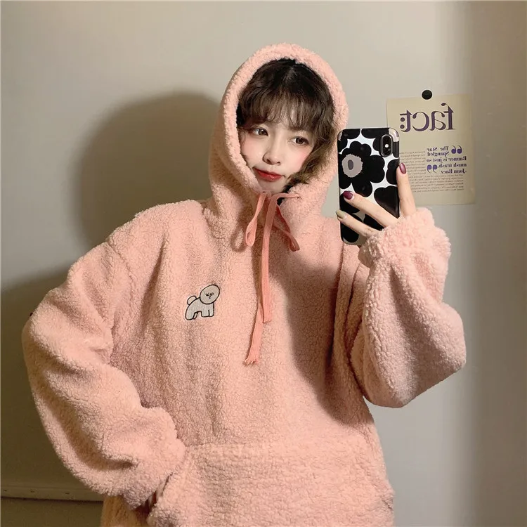 Ff3209 new autumn winter women fashion casual Girls cute Sweatshirt woman Hoodies korean womens hoodies pullover