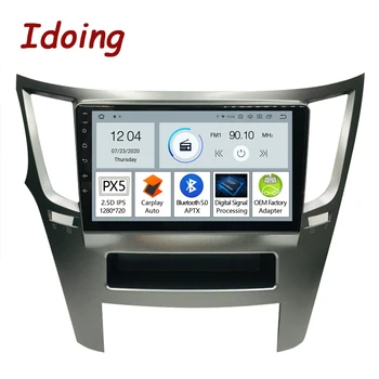 

Idoing 9"PX5 Android Car Radio Multimedia Player For Subaru Outback4 Legacy 5 2009-2014 Navigation GPS Carplay Auto Bluetooth5.0