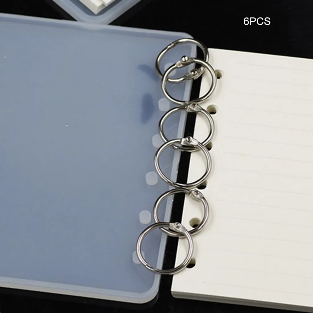 Durable Use DIY Silicone Mold DIY Crafts Notebook Shaped A5 A6 A7 Mirror Jewelry Making Book Resin Silicone Mold