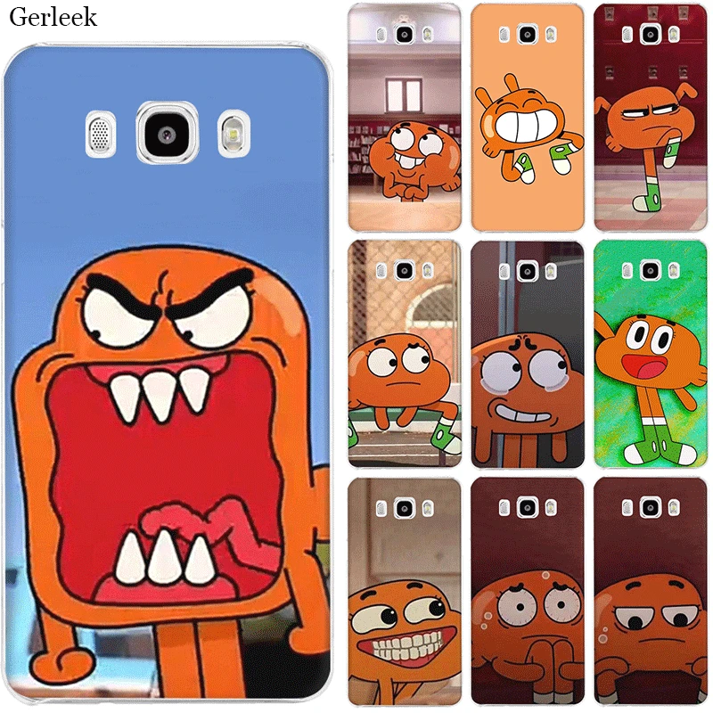 

Phone Case For Samsung Galaxy A30 A40 A50 A60 A70 A20 A10 A3 A5 A6 A7 A8 A9 Plus Cover Drawing Amazing World Of Gumball Shell