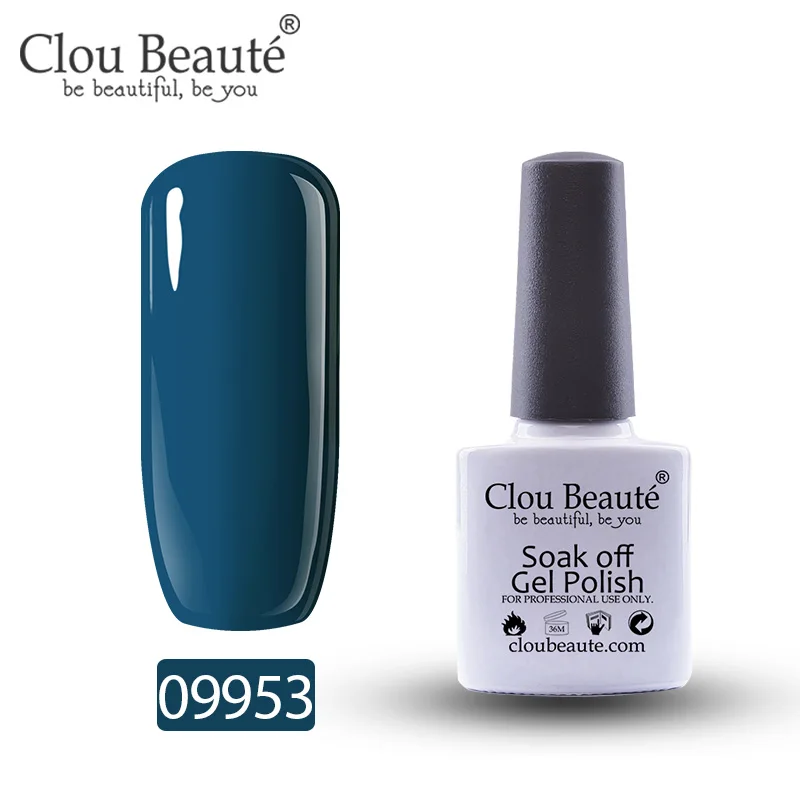 09953 Clou Beaute 79 цветов Гель-лак для ногтей Маникюрный УФ СВЕТОДИОДНЫЙ Цветной Гель-лак UV Vernis Полупостоянный гель лак для ногтей гель-краска - Цвет: 09953