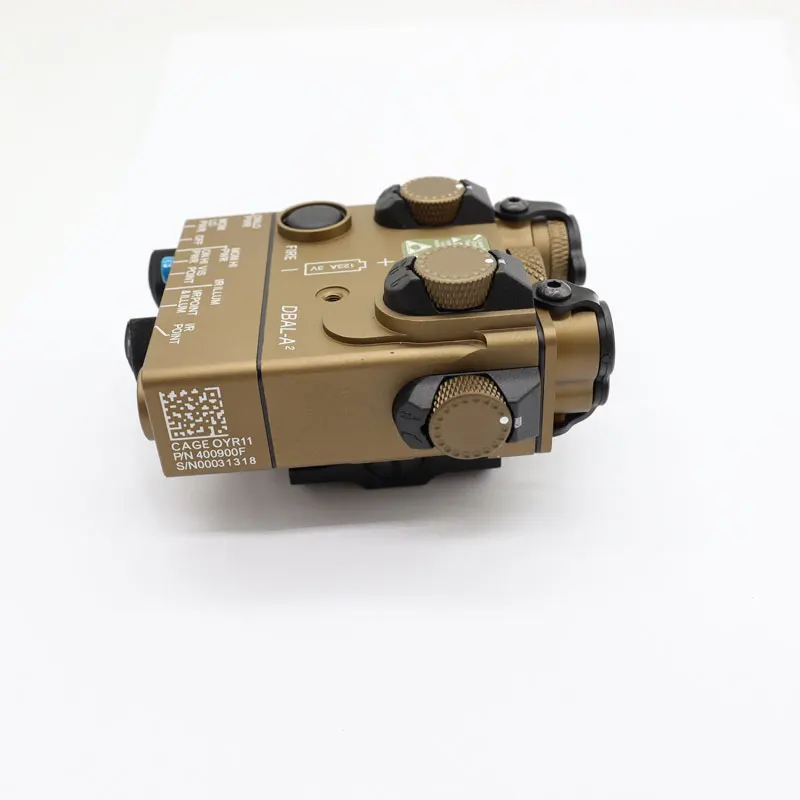 STOAC Airsoft Tacital PEQ мини DBAL A2 ЧПУ красный лазерный лазер ИК светодиодный белый