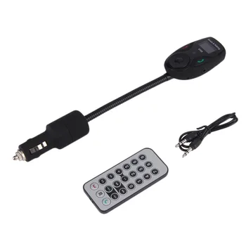 

Car Kit MP3 Player Wireless Bluetooth FM Transmitter Modulator LCD in-car Hands-free Caller ID Display For iPhone for Samsung
