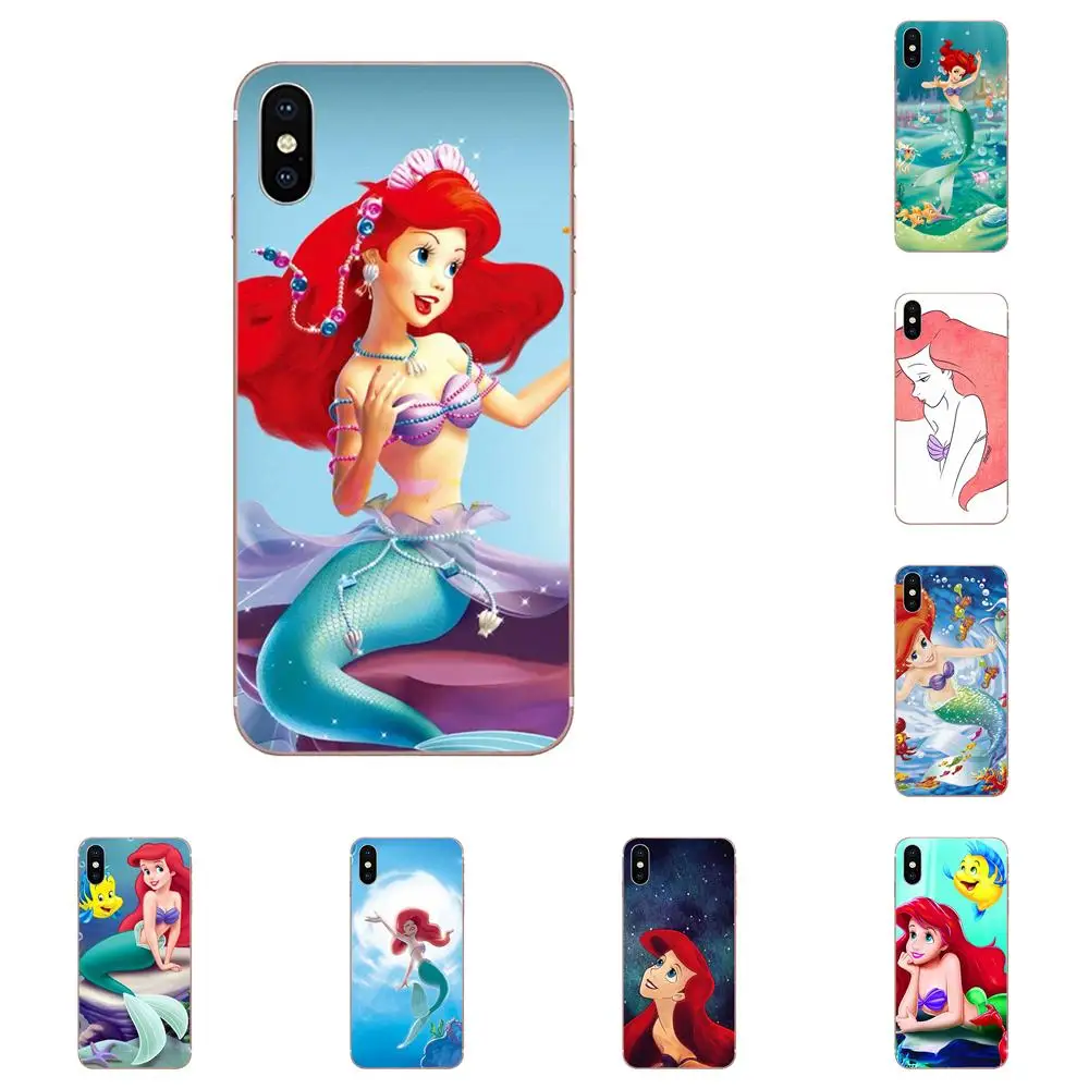 

Princess Ariel The Little Mermaid Soft Mobile Phone For Galaxy J1 J2 J3 J330 J4 J5 J6 J7 J730 J8 2015 2016 2017 2018 mini Pro