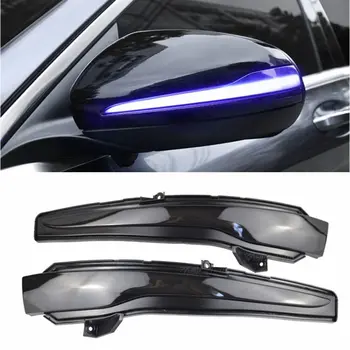

For Mercedes Benz C E S GLC W205 X253 W213 W222 V Class W447 Dynamic Turn Signal Blinker Sequential Side Mirror Indicator Light