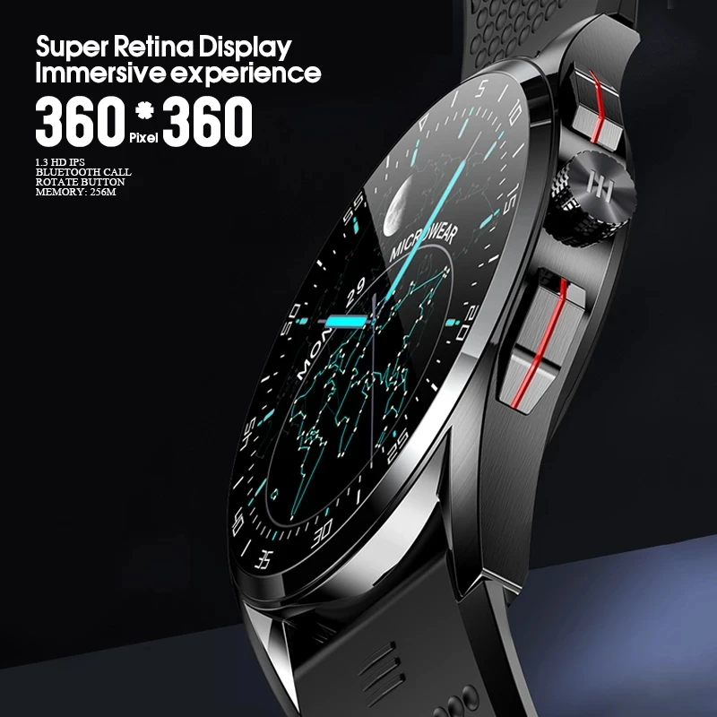 2021 New Smart Watch for men watches Fitness Tracker Bluetooth Call IP68 Waterproof Smartwatch for IOS Android PK Huawei GT2 Pro