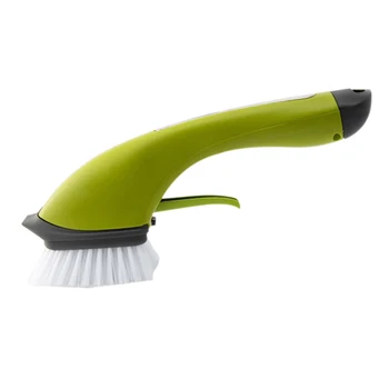 

Automatically Add Detergent Cleaning Brush Portable Extended Non-Slip Handle Dishwashing Brush Kitchen Tool