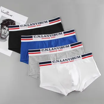 

Mens Boxers Cotton Sexy Men Underwear Mens Boxer Shorts Male Panties Shorts Low Waist U Convex Pouch Man Breathable Underpants