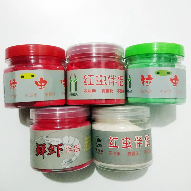 

Bait Bloodworm Partner Bait Sticky Powder Non-stick Hand Undead Worm Wild Fish Bait Additive Pull Bloodworm Powder