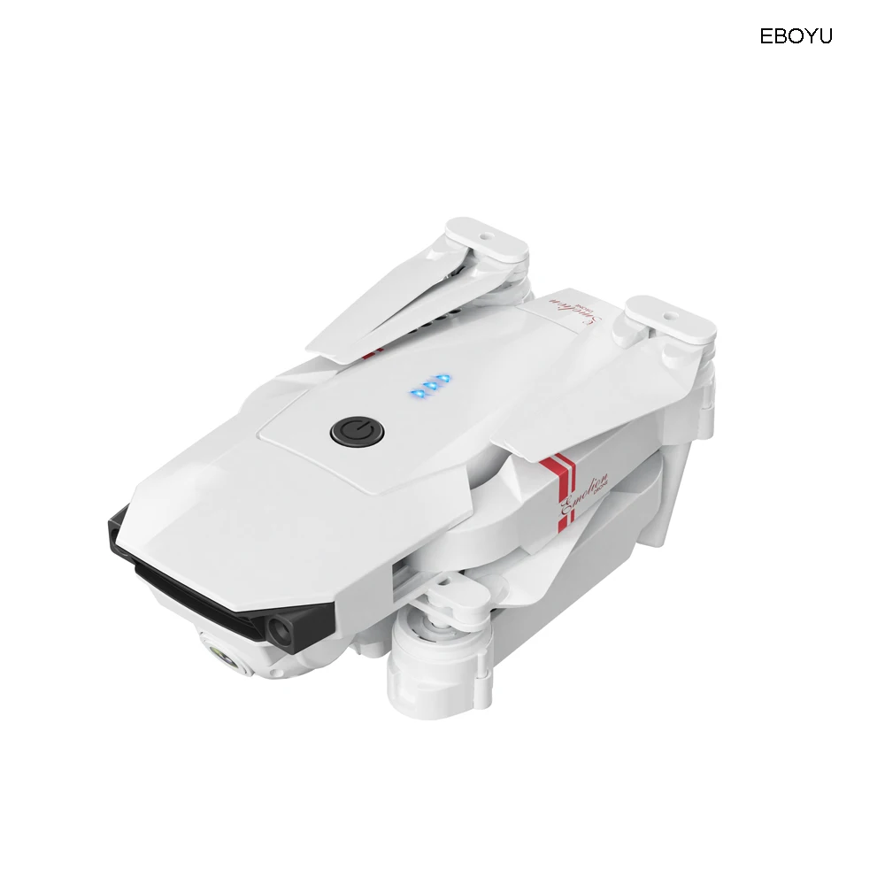EBOYU DJ-1 Радиоуправляемый Дрон 2,4 ГГц Wifi FPV 720P камера высота удержания один ключ возврат/посадка/взлет Квадрокоптер с безголовым режимом и дистанционным управлением Дрон RTF