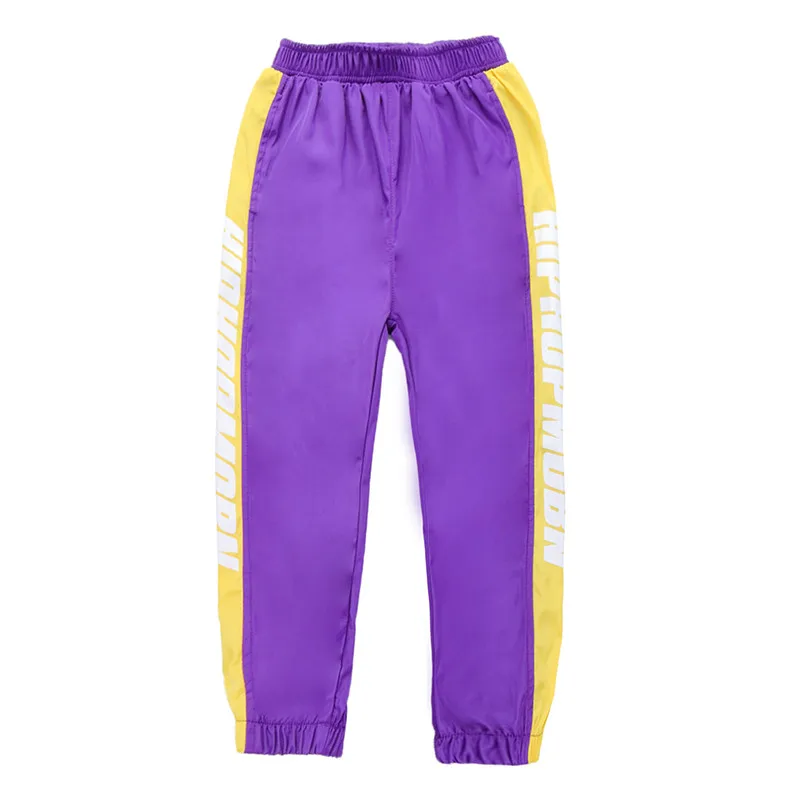 Pants 1 Одежда для маленьких девочек комплект из 2 предметов, весна-осень, детский танцевальный костюм в стиле хип-хоп, спортивные костюмы, танцевальные костюмы, одежда для девочек - Цвет: Pants 1