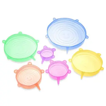 

New Silicone Stretch Lids - Ultimate Instalids Silcone Lids And Food Covers Huggers Container Silcone Lids Reusable Durable Good