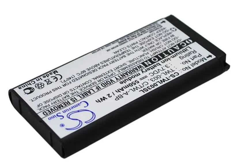 Cameron sino 550 мАч батарея на запчасти для Nintendo NDSiL C/TWL-A-BP TWL-003 игры, psp, NDS батареи