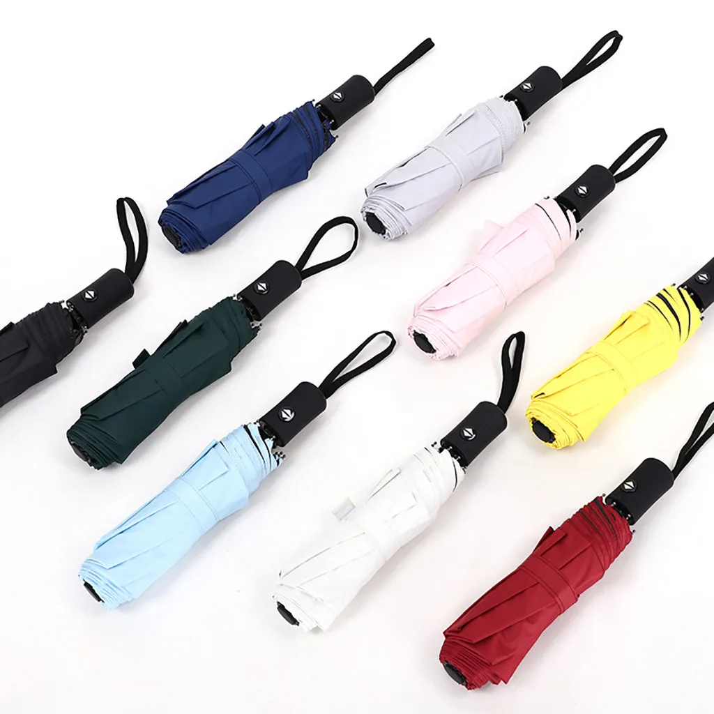 

Umbrella Windproof Umbrella Reverse Folding Umbrella UV Protection Girl Colorful Inverted Folding Automatic Umbrella Luxury #45