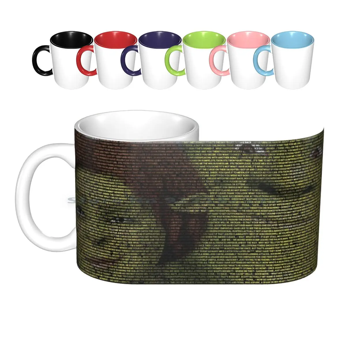 Brank Forever After/Intero Script Con Tazze In Ceramica Per Il Viso Tazze Da Caffè Tazza Da Tè Al Latte Brank Brank Forever After Forever