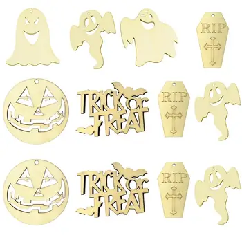 

60Pcs Pendant Exquisite Beautiful Halloween Decorations Hanging Ornament DIY Pendant DIY Accessories Halloween Supplies