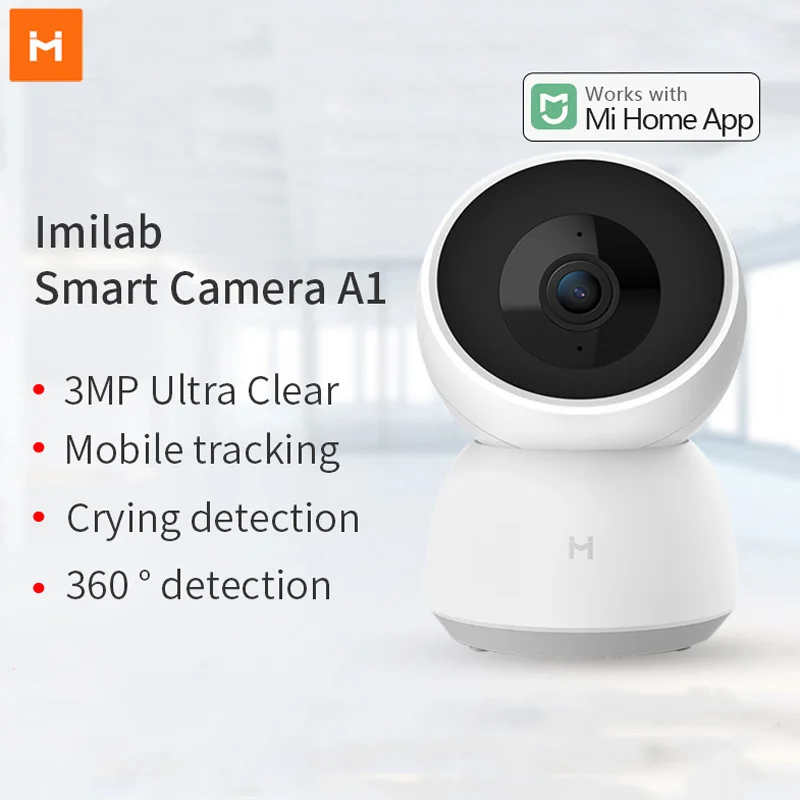 IMILab умная камера A1 1296P HD двухсторонняя голосовая веб 360 ° видео мониторинг для
