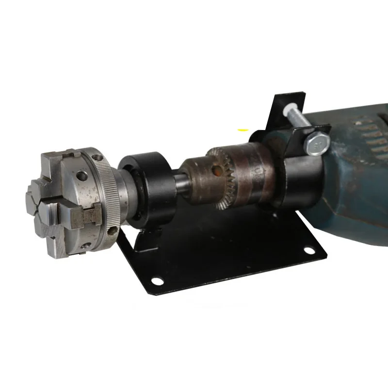 Hand drill to turn lathe chuck 50/65/80mm rotating wood material bracket connecting rod wrench