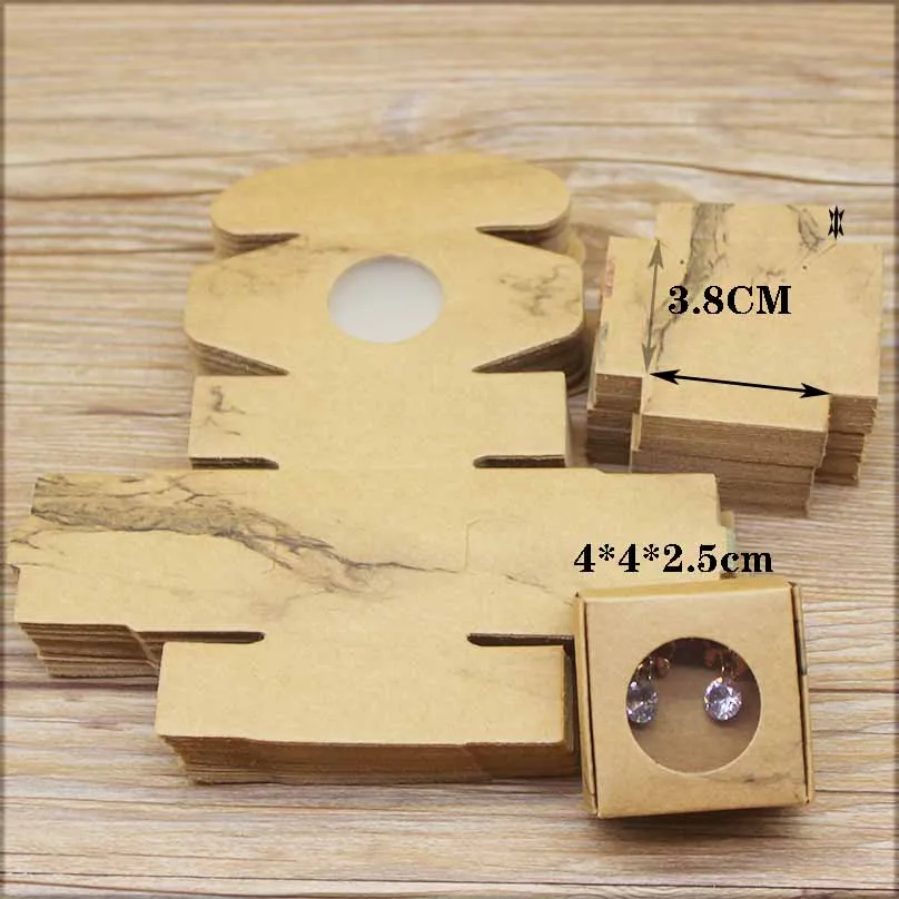 Новое поступление бумажные ювелирные изделия ожерелье серьги упаковочная