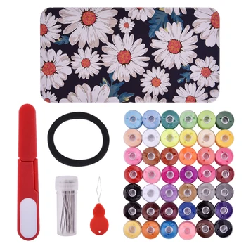 

Multifunctional Sewing Supplies Kit for Machine Sewing Hand Stitching Embroidery Polyester Sewing Thread and Quilting Tools