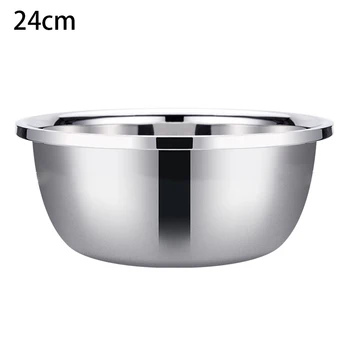 

Durable Salad Bowl Practical to use 24cm/28cm Salad Bowl For Cake Vegetables