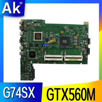 

AK G74SX Laptop motherboard for ASUS G74SX G74S G74 Test original mainboard 2D GTX560M-V2G Video card