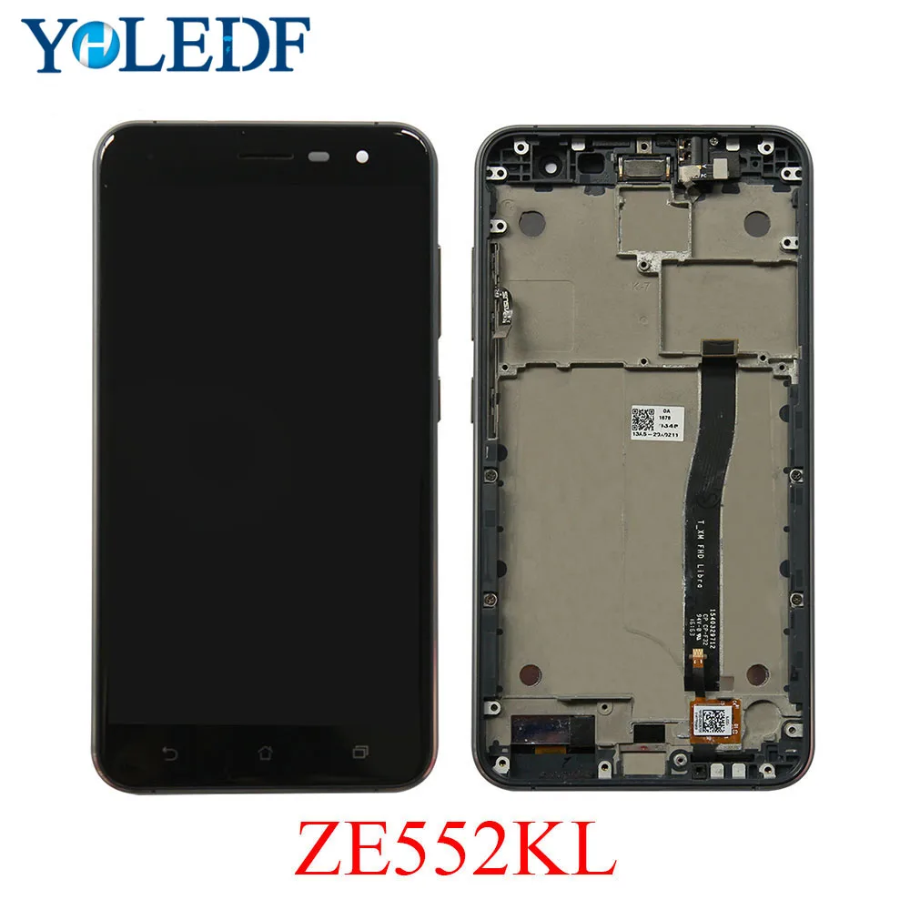 Для Asus ZenFone 3 ZE552KL Z012D Z012DC Z012DA ЖК дисплей кодирующий преобразователь сенсорного